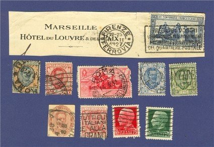 Italy 10 Stamps 1921 to 1939 Packet No 3713
