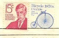 Bicycle Coil Stamp 5.9 cent FDI SC 1901 First Day Issue Transportation Issue