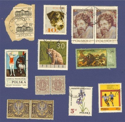 Poland Packet No 2498 with 10 stamps