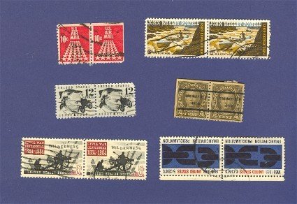 United States Stamps 5 Sets Horizontal Pairs Packet 23640