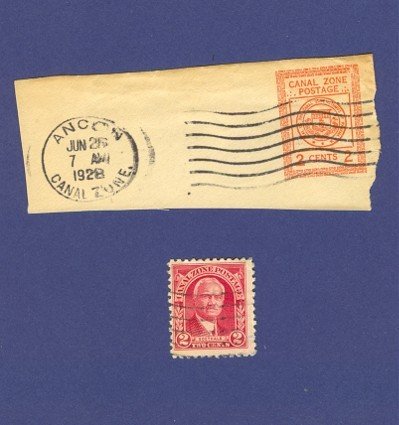 Canal Zone 2 Stamps