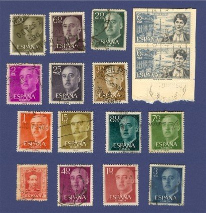 Spain Packet No 3494 with 15 Stamps