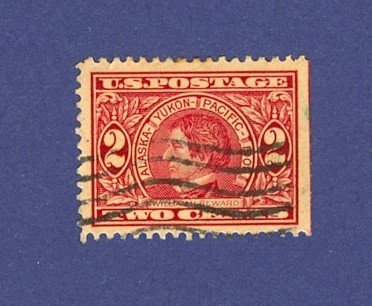 1909 Alaska Yukon Issue 2 cent William H Seward