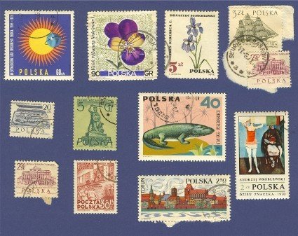 Poland Packet No 3499 with 10 stamps