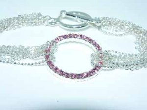 Wholesale Pink Vie vita Circle Bracelet