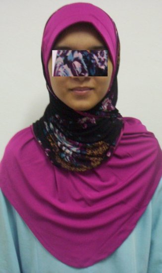New~Split Kuwaiti Hijab~Amira~Mona~Muslim/Islamic Head Scarf~Tudung~Kleidung (ID 3428-P)