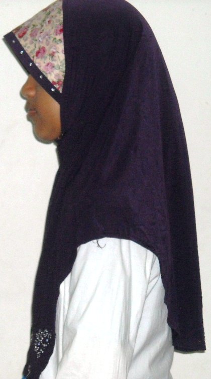 New~1pc Amira Hijab~Malaysian style~Mona~Muslim/Islamic Head Scarf~Tudung~Kleidung (TB Desa-purple))