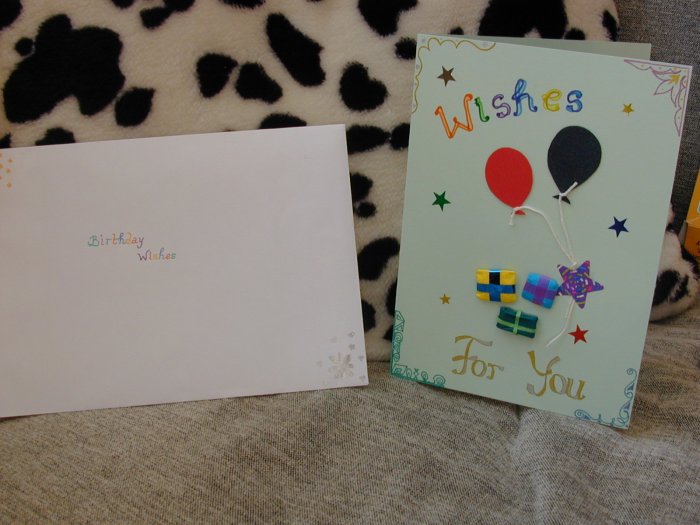 birthday card