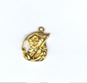 Grim Reaper Pendant Punk Goth Halloween FREE SHIPPING