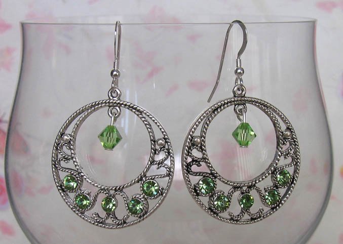 Crescent Moon Peridot