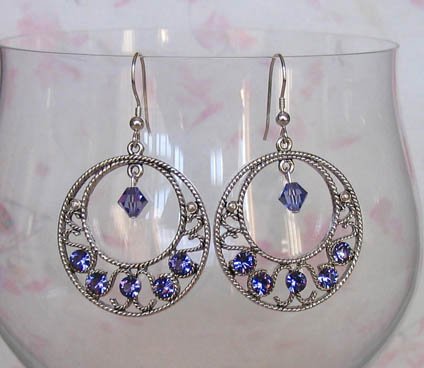 Crescent Moon Tanzanite