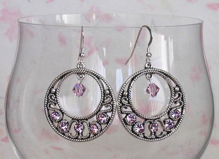 CRESCENT MOON LT AMETHYST