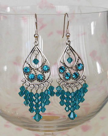 Teardrop Blue Zircon