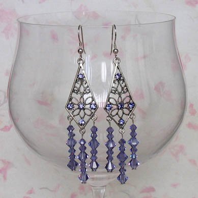 Lovely & Laced Backed Tanzanite