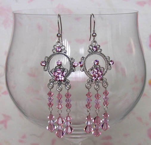 Ring of Sparkle Lt Rose