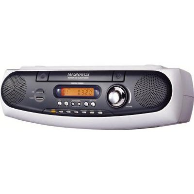 Magnavox White Under Cabinet Cd Clock Radio