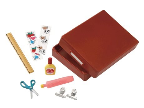 RE-MENT miniature children stationary set 8