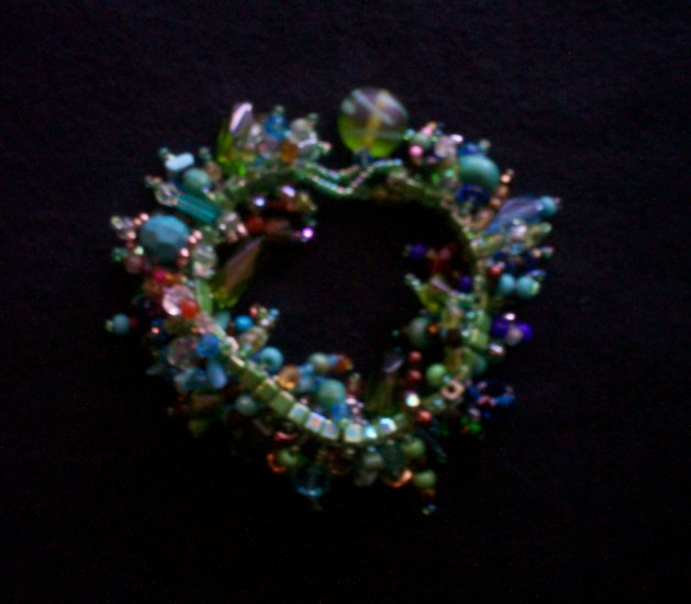 Green "Junk" Bracelet