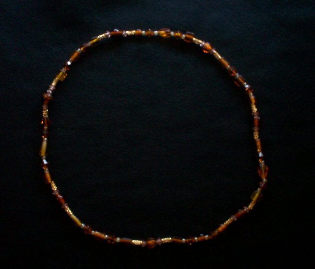 Golden Brown Necklace