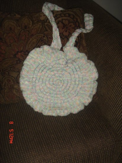 crochet shoulder bag