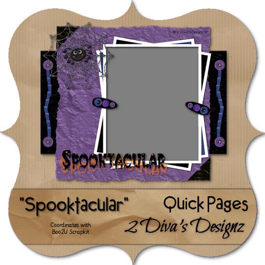 Spooktacular Quick Page