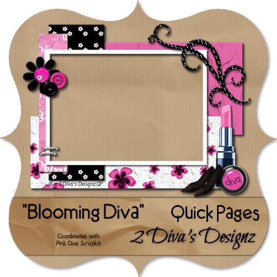 Blooming Diva Quick Page
