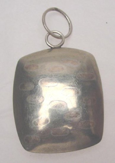 SIGNED STERLING LOCKET