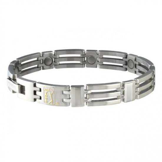 Sabona 121 PGA TOUR Golf Stainless Magnetic Bracelet ***FREE SHIPPING***