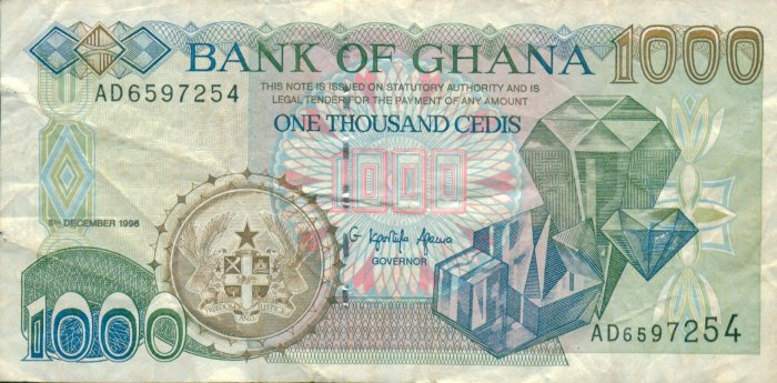 Ghana 1000 Cedis