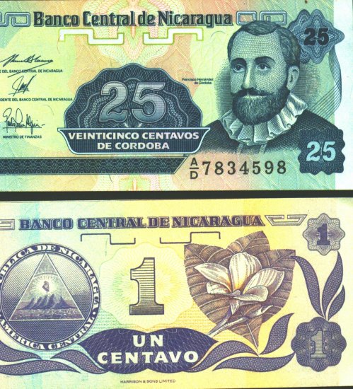 Nicaragua 25 Centavos