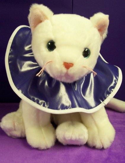 Purple Kitten Bib
