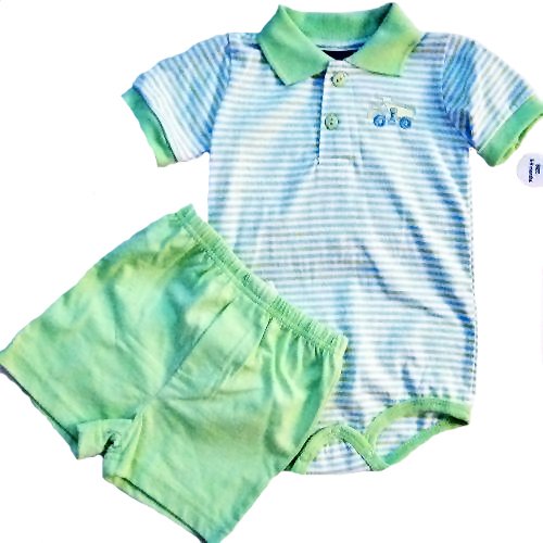 Two Piece Boys Short Set