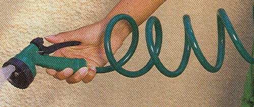 Self-Coiling Garden Hose