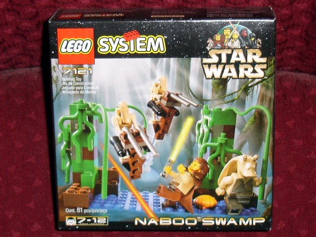 Lego Star Wars Naboo Swamp Set 7121