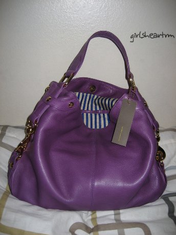 Brand New Rebecca Minkoff Purple Grape Mini Nikki Bag + FREE CHARM