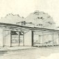 Vintage Mid Century Modern 200 Home House Plans Book Atomic