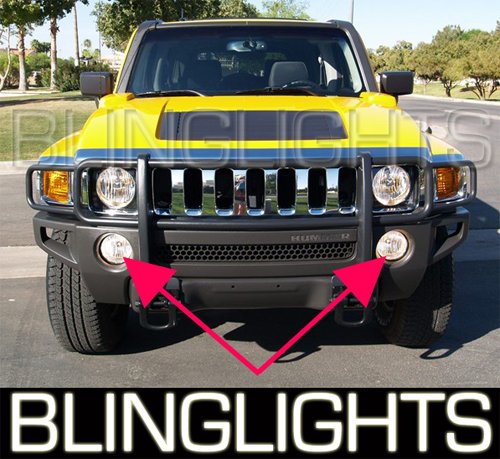 2006-2009 HUMMER H3x FOG LIGHTS driving lamps 2007 2008