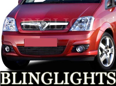 2002 2003 2004 2005 2006 2007 2008 2009 2010 Vauxhall Meriva Xenon Fog Lamps Lights Foglamps Kit
