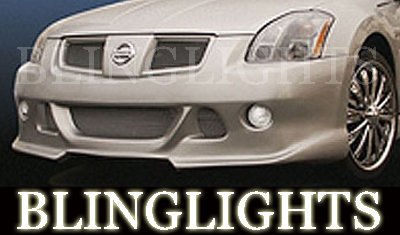 2004 2005 2006 2007 2008 Nissan Maxima Erebuni Body Kit Foglamps Bumper Driving Fog Lamps Lights
