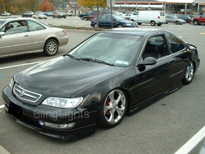 1997 1998 1999 ACURA CL BUMPER XENON ANGEL EYE HALO DRIVING FOG LAMPS LIGHTS LAMP LIGHT KIT