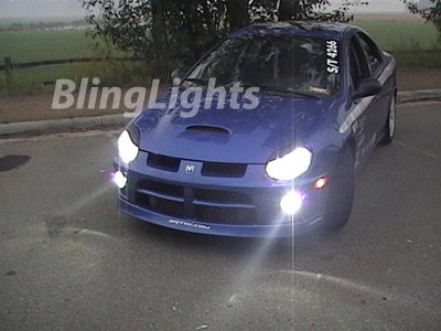 2003 2004 2005 Dodge Neon SRT-4 SRT4 Xenon Fog Lights Driving Lamps Kit