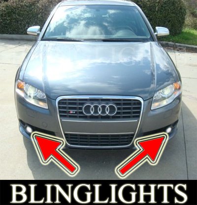 2005-2009 AUDI S4 FOG LIGHTS driving lamps b7 saloon avant 2006 2007 2008