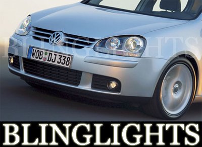 2003 2004 2005 2006 2007 2008 2009 Volkswagen VW Rabbit Golf Mk5 MkV Xenon Foglamps Fog Lamps Lights