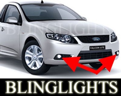 Ford FG Falcon XT Xenon Fog Lamp Driving Light Kit sedan ute