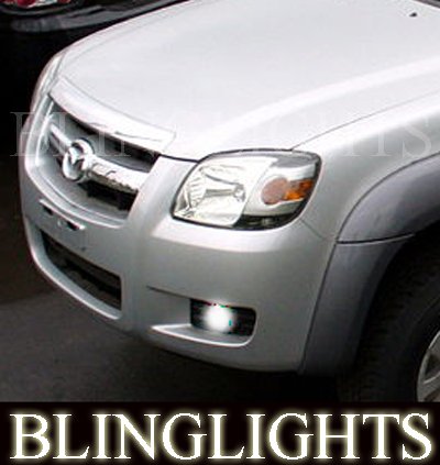 2006 2007 2008 2009 Mazda BT-50 LED Foglamps Foglights Driving Fog Lamps Lights Kit
