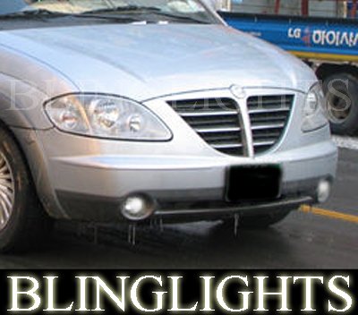 2004-2008 SSANGYONG STAVIC FOG LIGHTS LAMPS sv270 xdi 2005 2006 2007