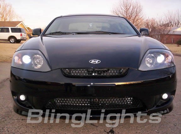 2005 2006 HYUNDAI TIBURON XENON FOG LIGHTS DRIVING LAMPS LIGHT LAMP KIT 1.6S 2.0SE V6 S SE