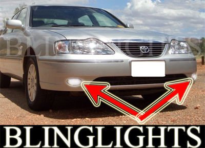 2004 2005 Toyota Avalon GXi Xenon Fog Lamps Driving Lights Foglamps Foglights Drivinglights Kit