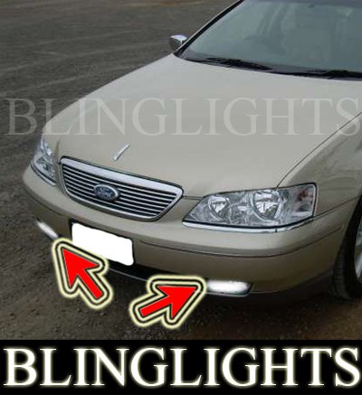 2005 2006 2007 Ford Fairlane BF Xenon Driving Lights Fog Lamps Kit