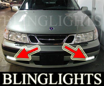 1999 2000 2001 SAAB 9-5 SE XENON FOG LIGHTS DRIVING LAMPS LIGHT LAMP KIT